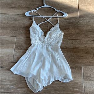 White romper